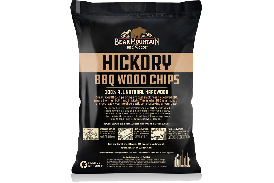 Bear Mtn. BBQ Wood Chips Hickory